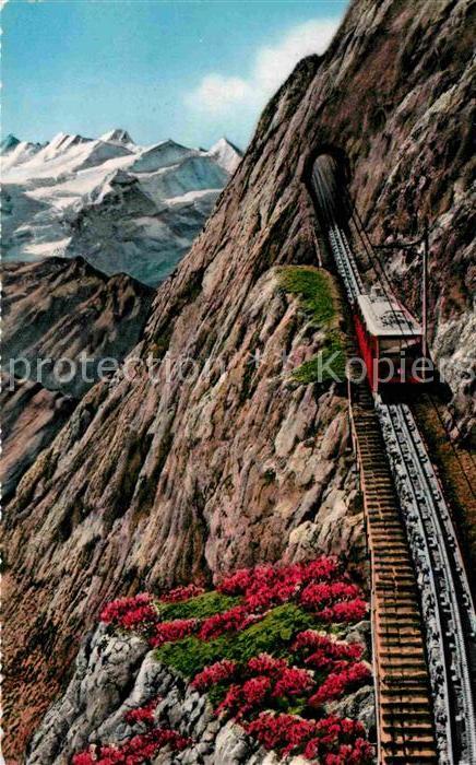 Zahnradbahn Pilatus Eselwand Berneralpen