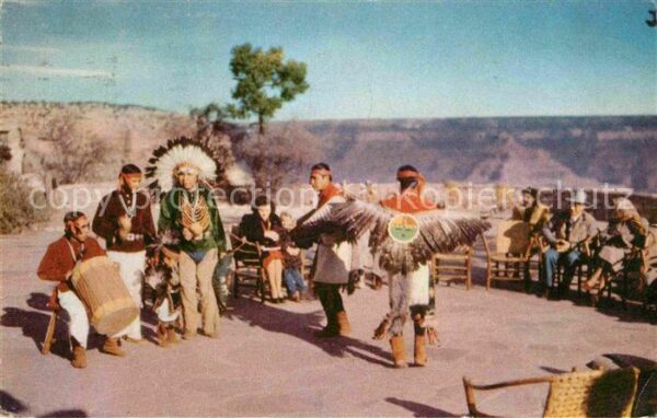 Indianer Native American Hopi Eagle Dance Grand Canyon National