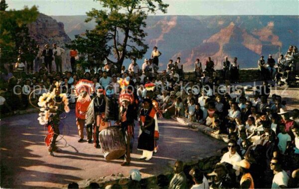 Indianer Native American Hopi Indian Dancers Grand Canyon Nation