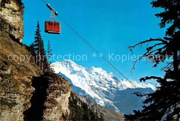 Seilbahn Wengen Männlichen Jungfrau