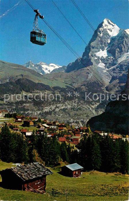 Seilbahn Schilthorn Mürren Eiger