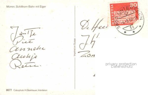 Seilbahn Schilthorn Mürren Eiger – Bild 2