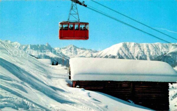 Seilbahn Brämabüel-Jakobshorn Davos Tinzenhorn P