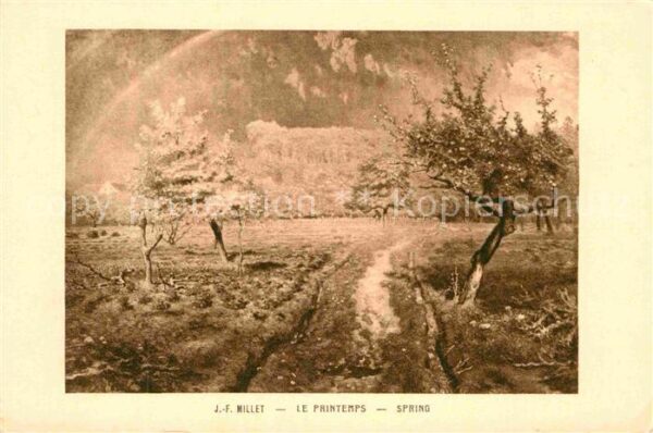 Millet Jean-Francois Le Printemps Frühling