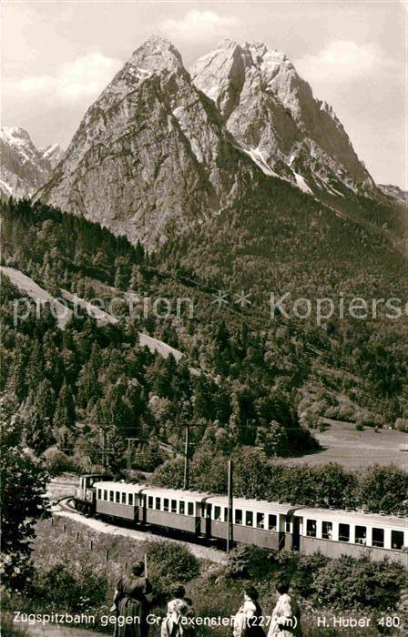 Zugspitzbahn Grosser Waxenstein Foto-H.-Huber-Nr. 48