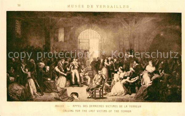 Kuenstlerkarte Alte Kuenstler Charles Louis Müller Appel des derniere