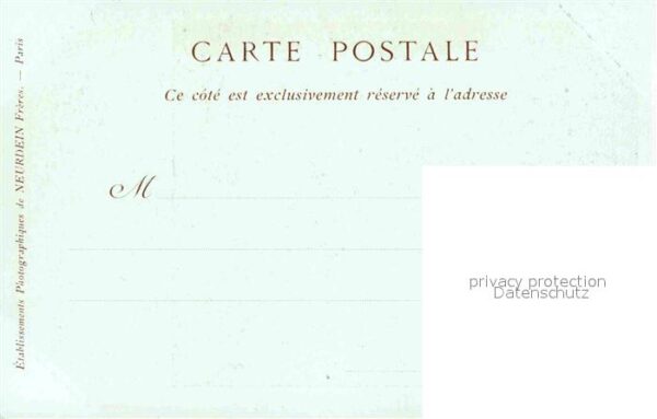Kuenstlerkarte Alte Kuenstler Jean-Baptiste Greuze Le Fils Maudit – Bild 2
