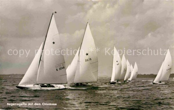 Segeln Segelregatta Chiemsee