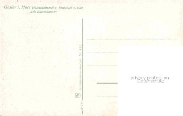 Bildhauerei Steinmetz Holzschnitzerei Die Butterhanne Goslar – Bild 2