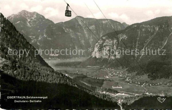Seilbahn Dachstein Obertraun Salzkammergut