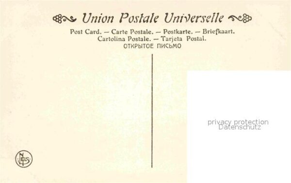 Kuenstlerkarte Alte Kuenstler H. Bource Le Berceau vide – Bild 2
