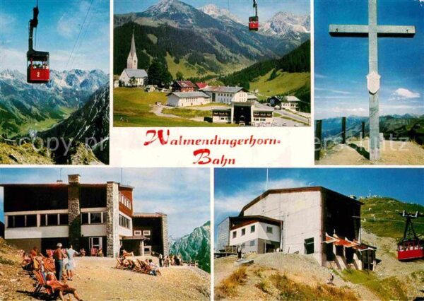 Seilbahn Walmendingerhorn Mittelberg Kleines Wal