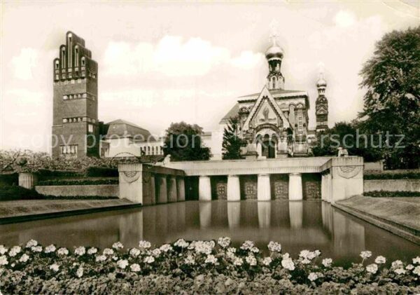 Russische Kapelle Kirche Darmstadt Künstlerkolonie Hochzeitsturm