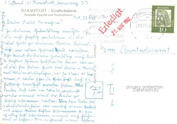Russische Kapelle Kirche Darmstadt Künstlerkolonie Hochzeitsturm – Bild 2