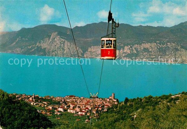 Seilbahn Lago di Garda Malcesine Gardasee