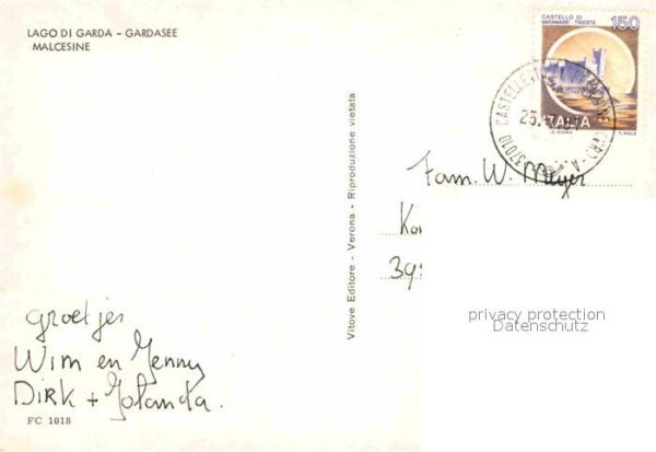 Seilbahn Lago di Garda Malcesine Gardasee – Bild 2