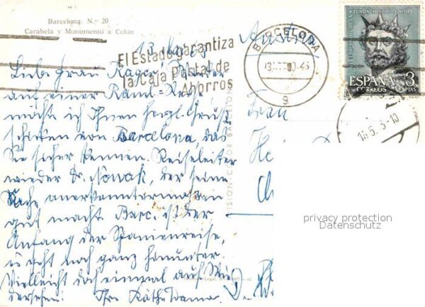 Segelschiffe Barcelona Carabela Monumento a Colon – Bild 2