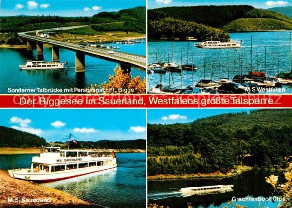 Motorschiffe M.S. Sauerland M.S. Westfalen Sonderner