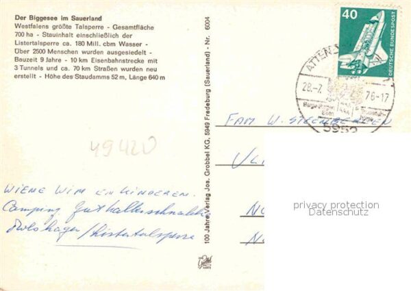 Motorschiffe M.S. Sauerland M.S. Westfalen Sonderner – Bild 2
