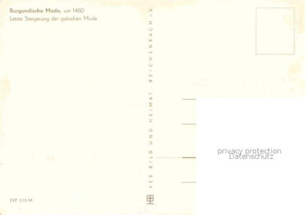 Mode Burgund um 1460 – Bild 2