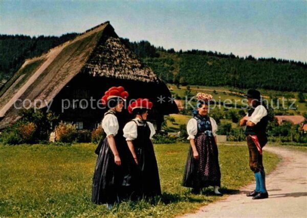 Trachten Schwarzwald Gutach Lossburg Schwarzwaldhaus
