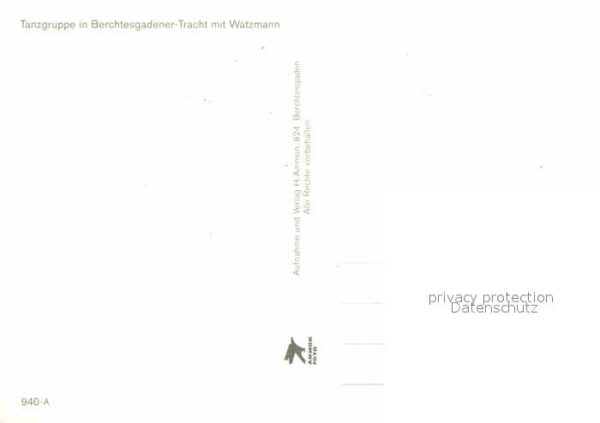 Tanz Taenzer Tanzgruppe Trachten Berchtesgaden Watzm – Bild 2