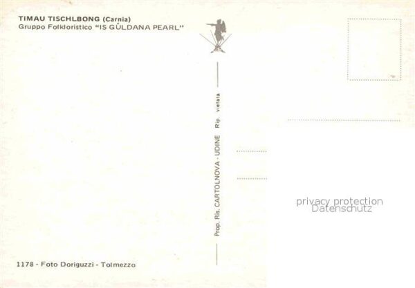 Tanz Taenzer Timau Tischlbong Carnia Gruppo Folklori – Bild 2