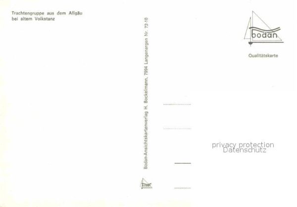Tanz Taenzer Trachtengruppe Allgäu Volkstanz – Bild 2