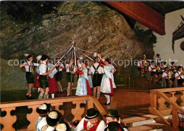 Tanz Taenzer Bandltanz Bayern-Halle Volkstrachten-Ve