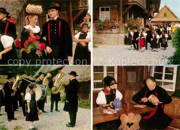 Trachten Schwarzwald Freilichtmuseum Vogtsbauernhof Gutach T