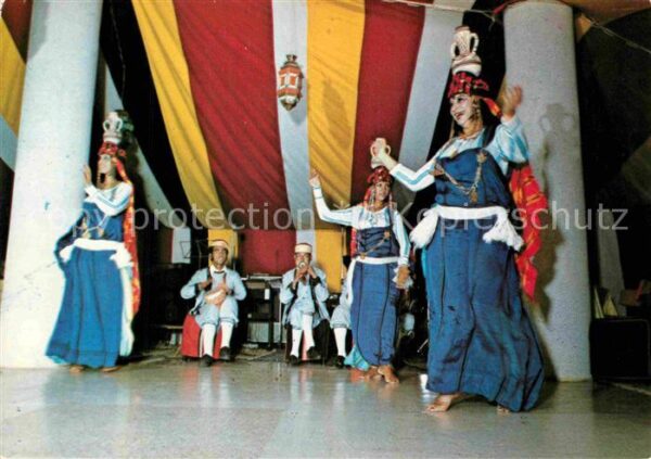 Tanz Taenzer Folklore Tunisien Danseuses Bedouines