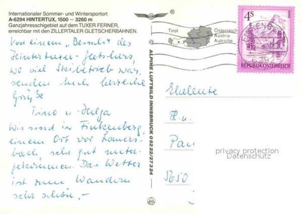 Seilbahn Hintertux Tirol Tuxer Ferner – Bild 2
