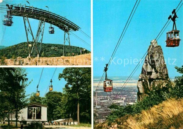 Seilbahn Thale Harz Hexentanzplatz
