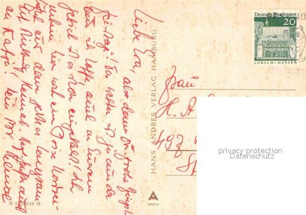 Liederkarte Friesenlied – Bild 2