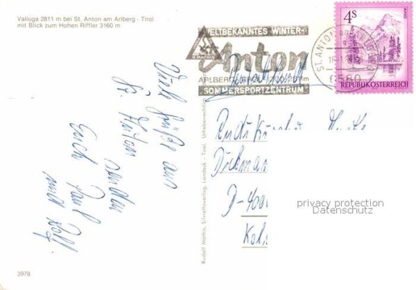 Seilbahn Valluga St. Anton am Arlberg Hoher Riff – Bild 2