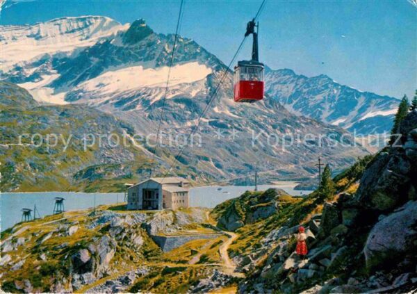 Seilbahn Enzingerboden Weiss-See Mittelstation T
