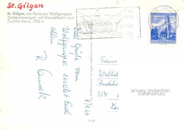Seilbahn Zwölfer-Horn St. Gilgen Wolfgangsee – Bild 2
