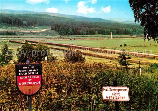 Grenze Douane Zoll Zonengrenze Harz