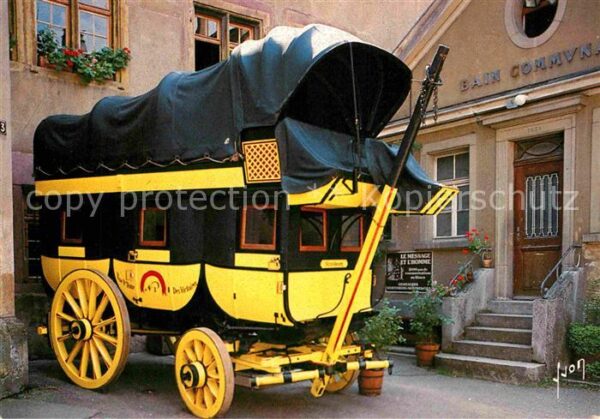 Postkutsche Riquewihr Alsace Musee des P.T.T.