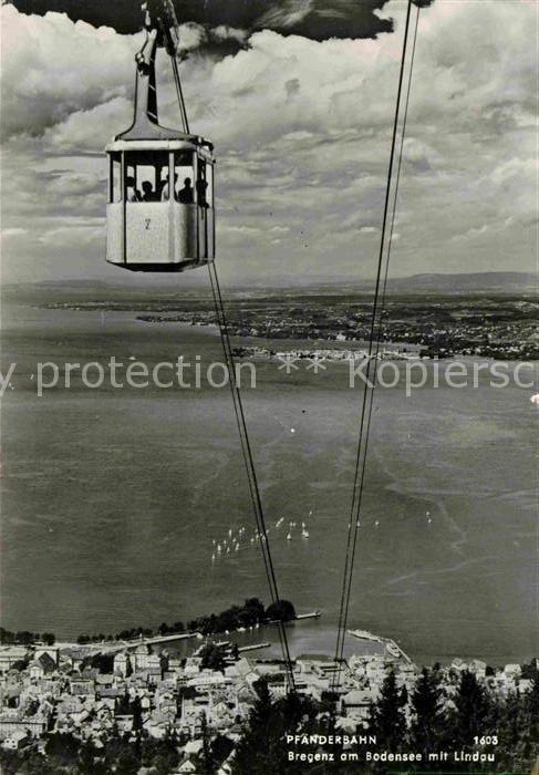 Seilbahn Pfänderbahn Bregenz Bodensee Lindau