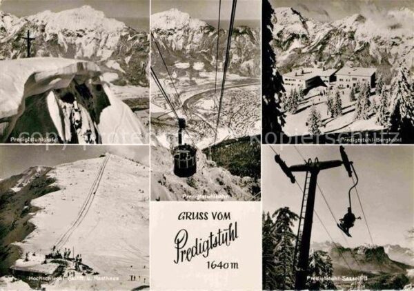 Seilbahn Sessellift Predigtstuhl Bad Reichenhall
