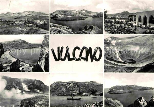 Vulkane Geysire Vulcans Geysers Vulcano Lipari