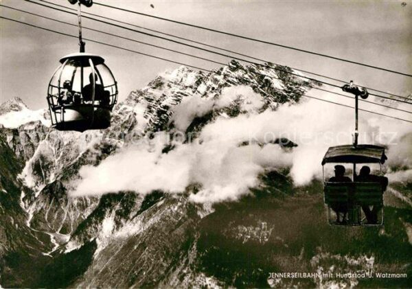Seilbahn Jenner Hundstod Watzmann