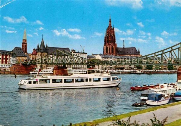 Motorschiffe Fahrgastschiff Wikinger Frankfurt Main