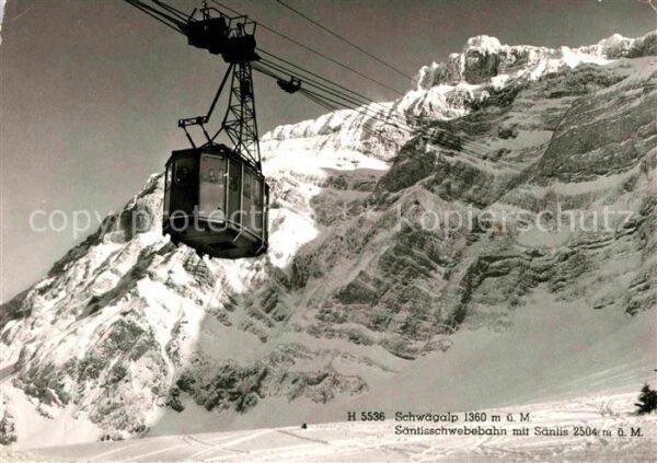 Seilbahn Säntis Schwägalp