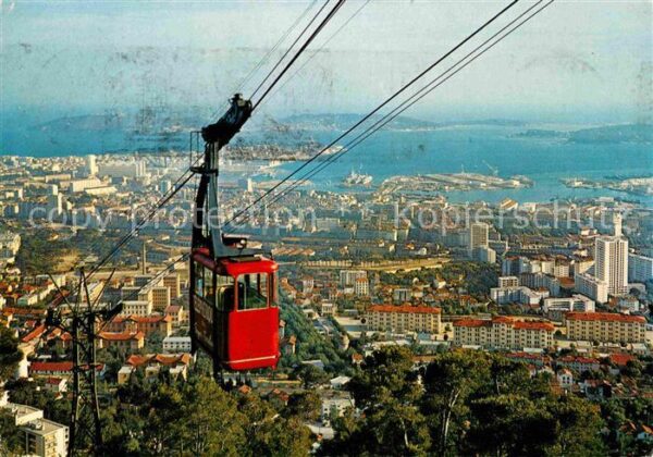 Seilbahn Toulon Vue generale