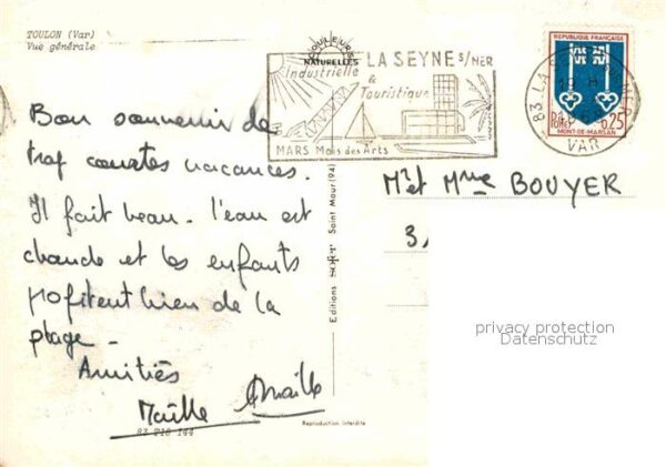 Seilbahn Toulon Vue generale – Bild 2