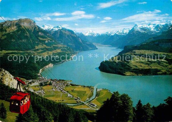 Seilbahn Brunnen-Urmiberg Vierwaldstättersee Fro