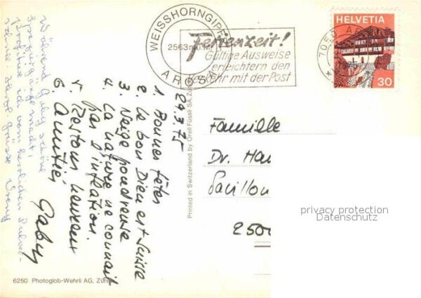 Seilbahn Arosa Weisshorn – Bild 2