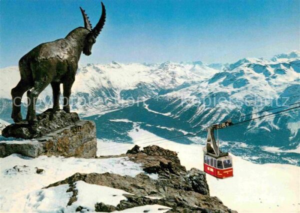 Seilbahn St. Moritz Piz Nair